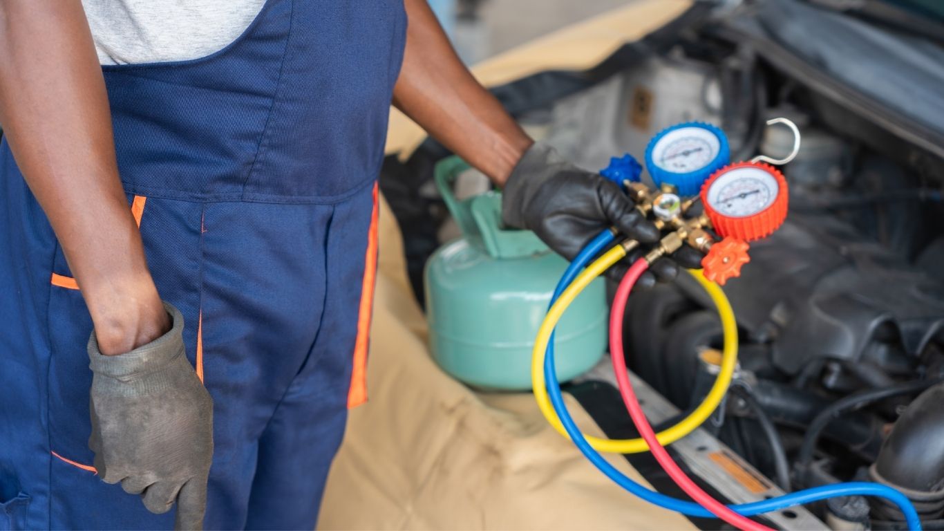 AC Gas Refilling service